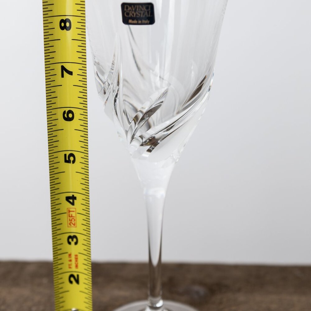 Crystal Wine Glasses - Cetona by DaVinci - Set of 7 - Picture 7 of 8